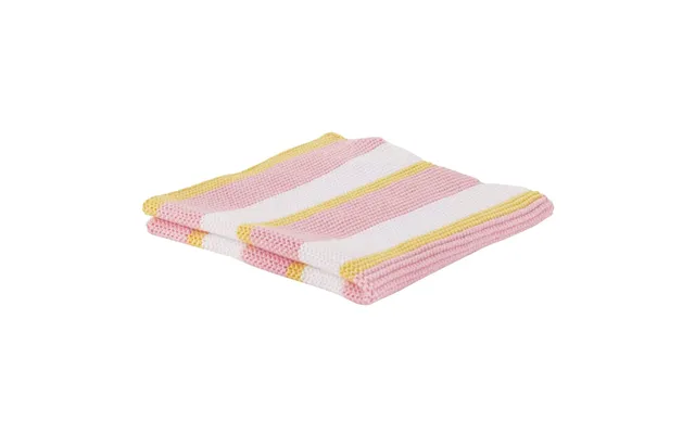 Karklud Med Striber - Rose Yellow White