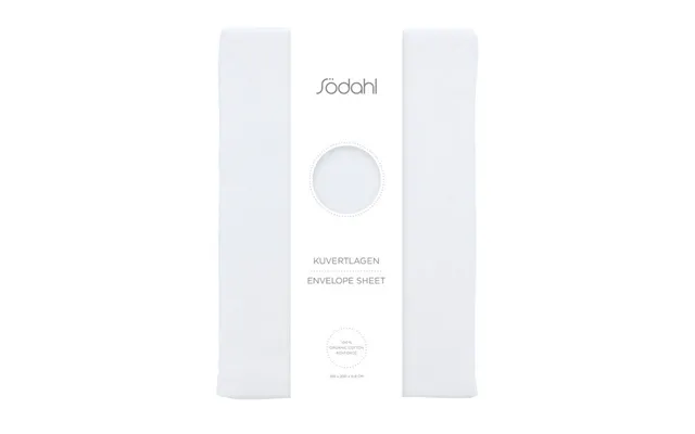 Kuvertlagen Calm Hvid - 180x200x8 Cm