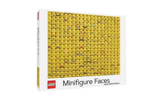 Lego Minifigure Faces Puslespil - 1000 Brikker
