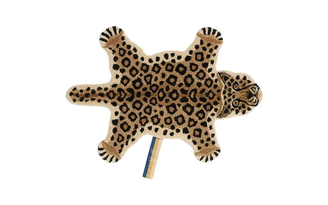 Loony Leopard Gulvtæppe, Small - Brown