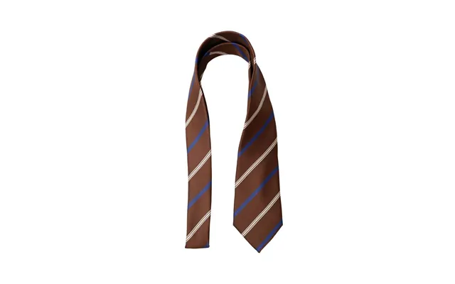 Lulu Slips - Brown Blue Stripe