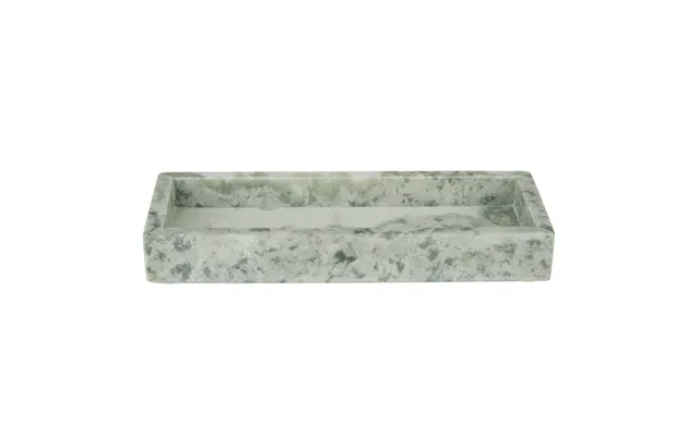 Marmor Rectangular Bakke - Floral Green