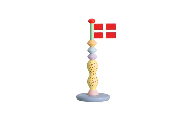 Pashtel Træflag - H24 Cm