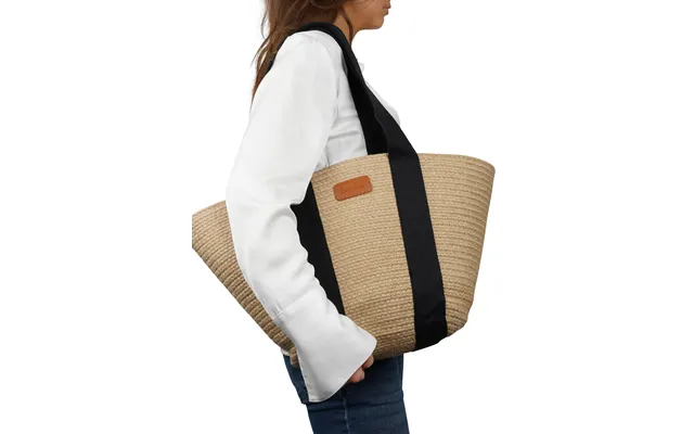Peppino Jute Taske - Black Jute