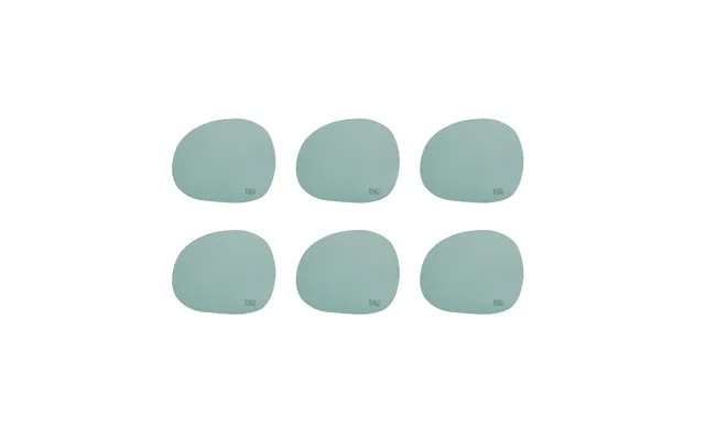 Silicone Glasbrik, Grøn - 6 Stk.