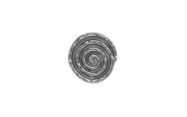 Swirl Metal Sticker - Stainless Steel