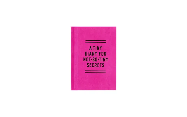 Tiny Diary For Not So Tiny Secrets Notesbog