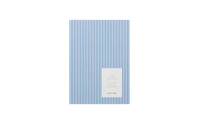 Vita Notesbog, Medium - Blue Lines