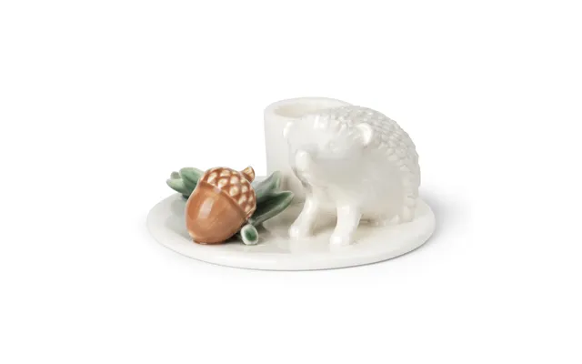 Winter Stories Hedgehog Lysestage - Hvid Grøn