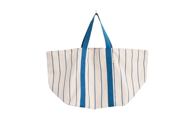 X Jasper Morrison Shopper - Beige With Blue Stripe