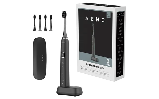 Aeno Db4 Sonic Elektrisk Tandbørste - Sort