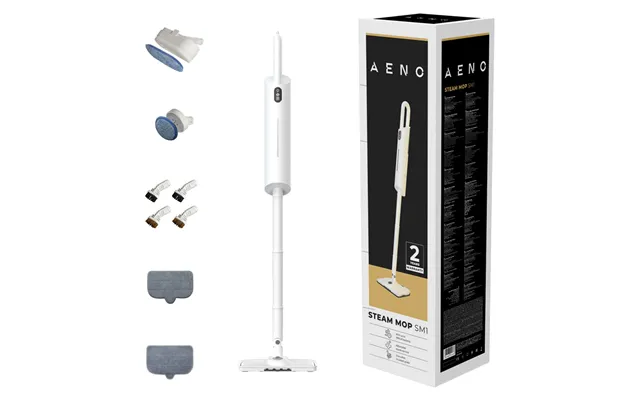 Aeno Sm2 1000w Dampmoppe - Hvid