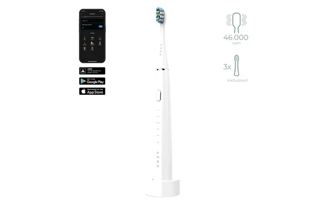 Aeno Smart Sonic Db1s Wifi Elektrisk Tandbørste - Hvid