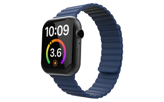 Lippa Apple Watch Magnetisk Silikonerem 38 40 41 - Navyblå