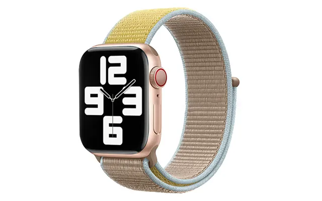 Lippa Apple Watch Nylonrem 38 40 41 - Karamel