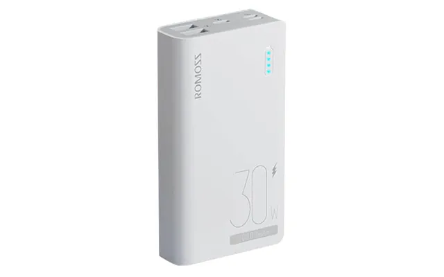 Romoss Sense 4s Pro 10000mah Powerbank - Hvid
