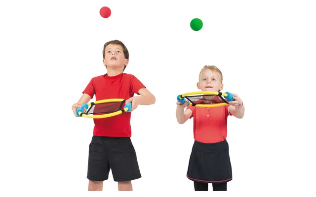 Spordas Mini Trampolin Ketchersæt - 6 Stk