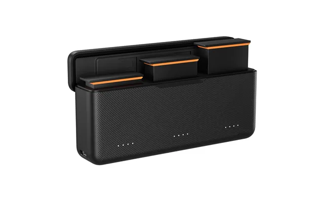 Telesin Batteri Oplader Case Til 3 Batterier - Dji Osmo Action 3 Til 5 Pro