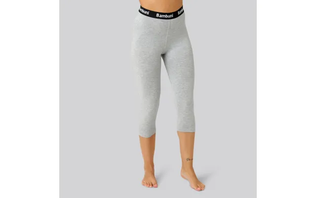 Bambus 3 4 Leggings I Grå Til Damer