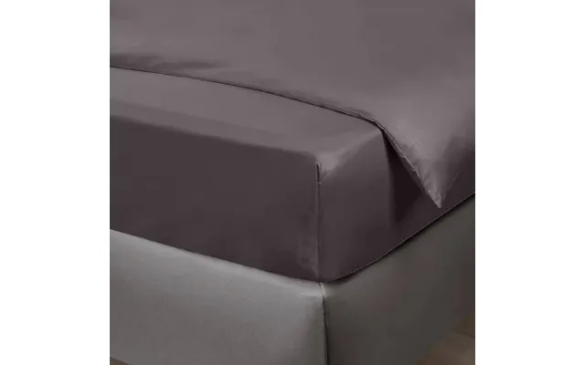 Bambus Faconlagen Koksgrå 180x200x35