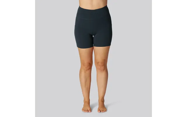 Bambus Fitness Shorts Kort I Navy Til Damer