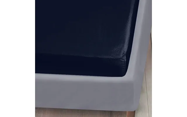 Bambus Kuvertlagen Navy Blå 160x200x20