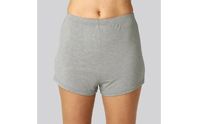 Bambus Natshorts I Lysegrå Til Kvinder