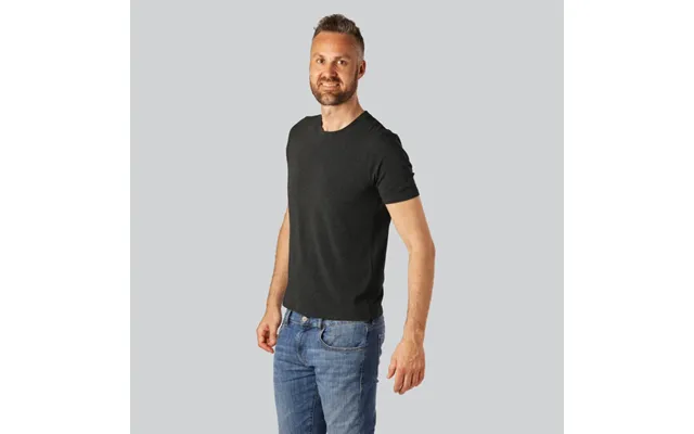 Bambus T-shirt O-hals I Koksgrå Til Mænd