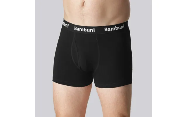 Bambus Underbukser I Sort Til Mænd M. Gylp