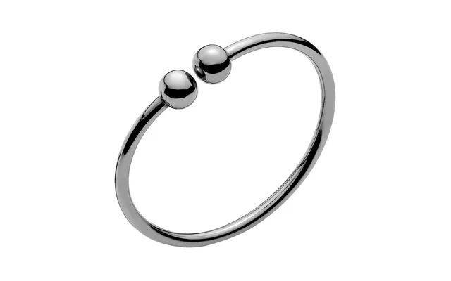 Klassisk Armring I Rhodineret Sølv