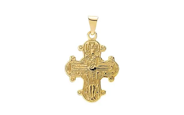 Lille Dagmarkors I 8 Kt Guld Med Fadervor - 16 X 18 Mm