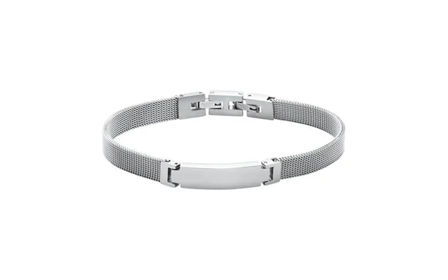 Mesh Armbånd I Stål 19 Og 20 Cm - Mulighed For Gravering