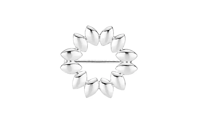 Sølv Broche Med Blade