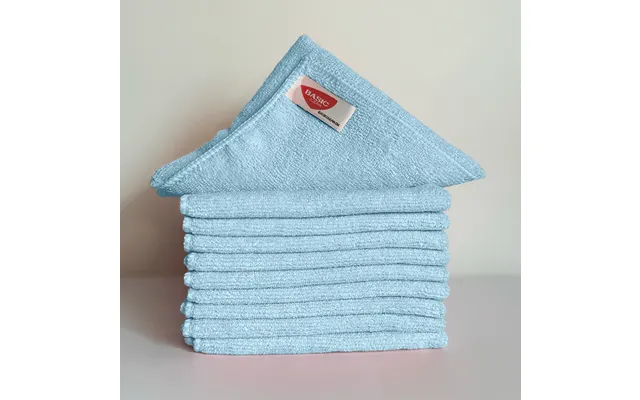 Mikrofiberklud Lyseblå - 32 X 32 Cm