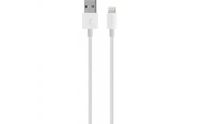 Puro Usb-a - Lightning Mfi Cable White 1m, White