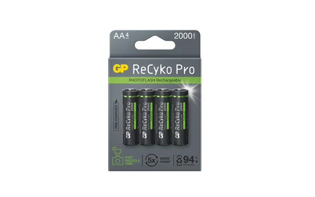 Gp Recyko Photoflash Aa-batteri - 2000 Mah