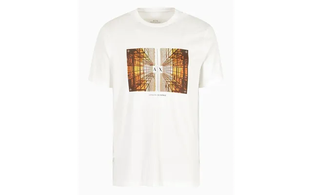 Armani Exchange Men T-shirt Hvid Str. L