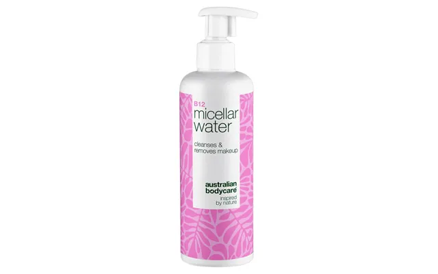 Australian Bodycare B12 Micellar Water Cleanses & Removes Makeup 250 Ml