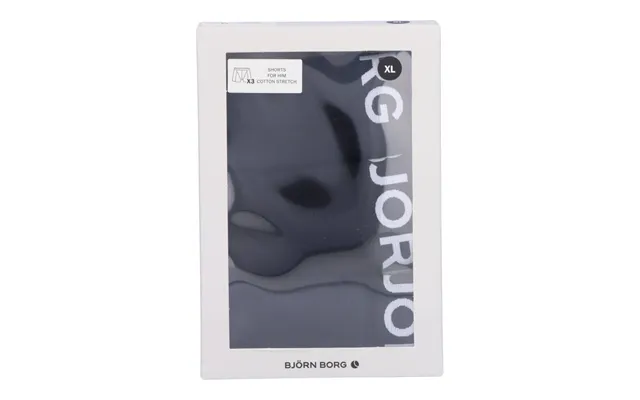 Björn Borg Cotton Stretch Shorts 3-pack Sort Str. Xl 3 Stk.
