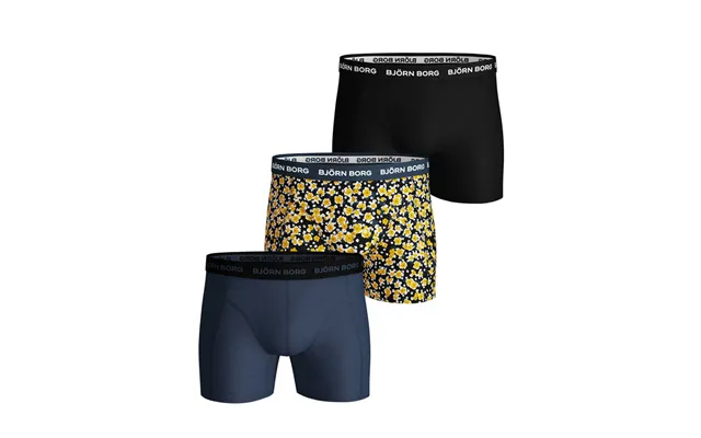 Björn-borg Cotton Stretch Shorts 3-pack- Str. Xl 3 Stk.