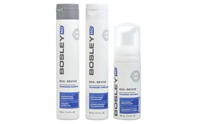 Bosleymd Bosrevive Starter Pack For Non Color-treated Hair 400 Ml