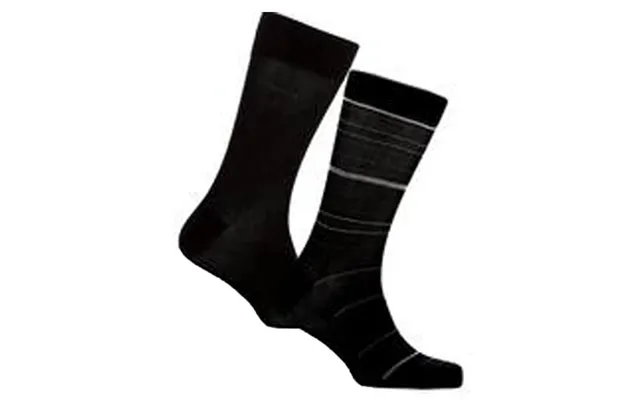 Boss Hugo Boss Strømper Str. 43-46 - Multi Stripes 2 Stk.