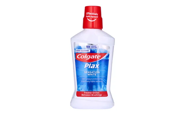 Colgate Plax Sensation White Zero Alcohol 500 Ml
