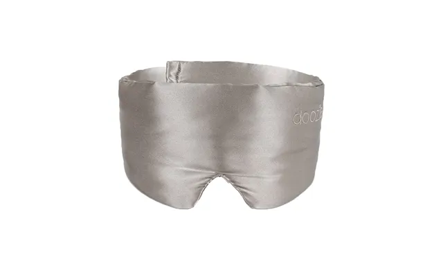 Doozie Luxury Sleep Mask Pearl Grey