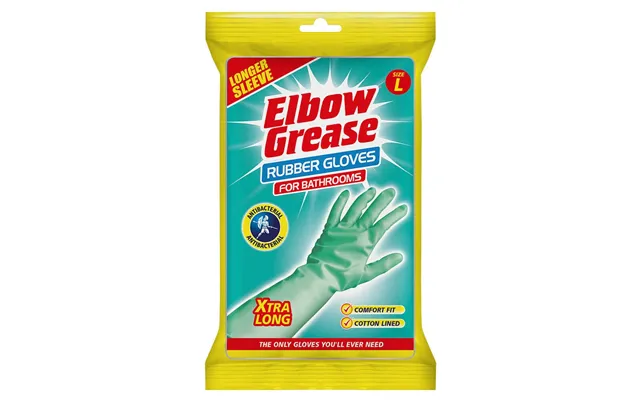 Elbow Grease Aqua Anti-bac Bathroom Cleaning Gloves