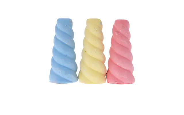 Excellent Houseware Enhjørninge Kridt 3 Stk.