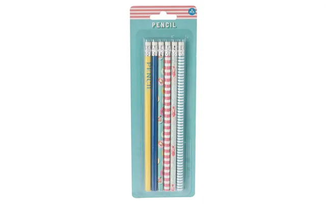 Excellent Houseware Pensel With Eraser U 6 Stk.