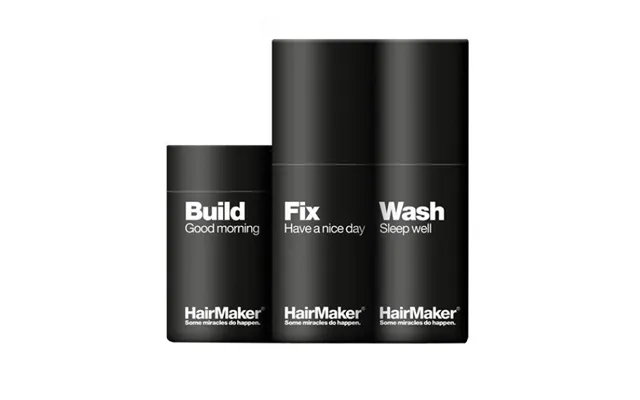Hairmaker Build Ups Kit - Dark Brown