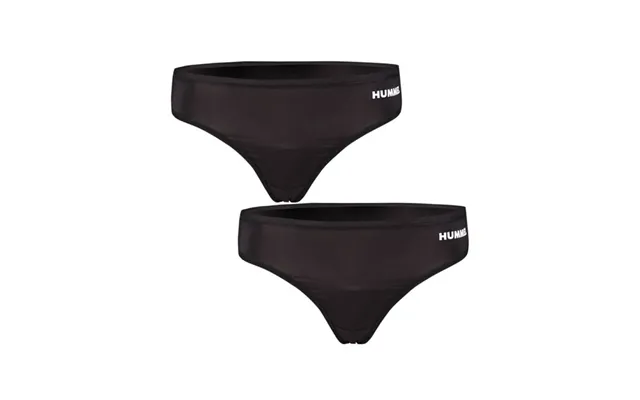 Hummel Smooth Thong 2-pack Black Xs