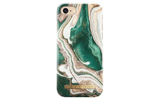Ideal Of Sweden Cover Golden Jade Marble Iphone 6 6s 7 8 U